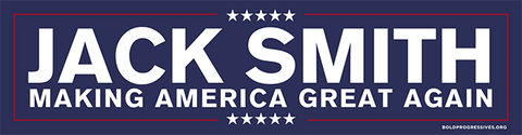 Jack Smith: Making America Great Again Sticker