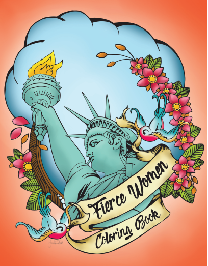 Fierce Women Coloring Book
