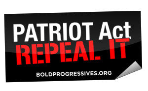 Patriot Act Repeal Sticker